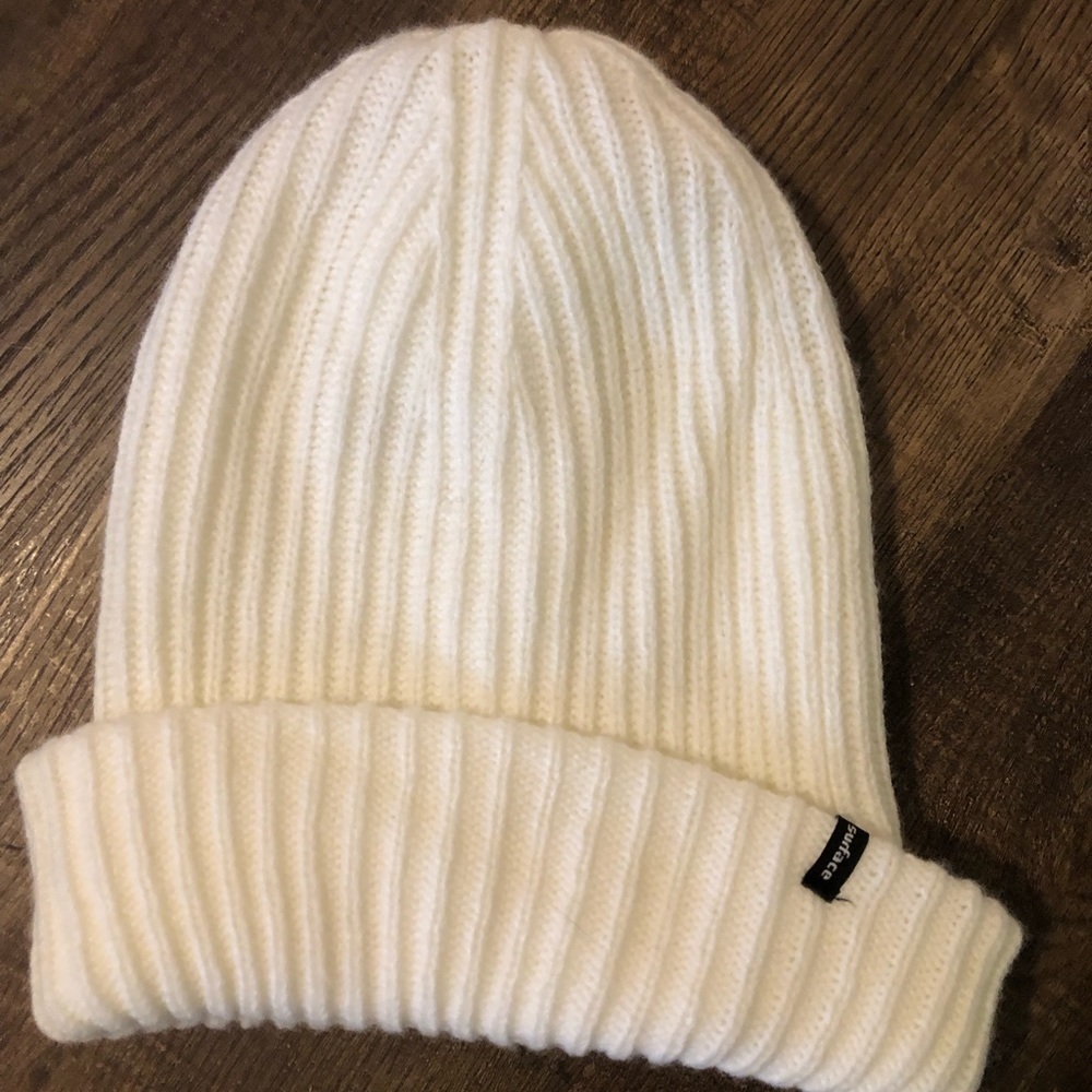 Surface White  Beanie